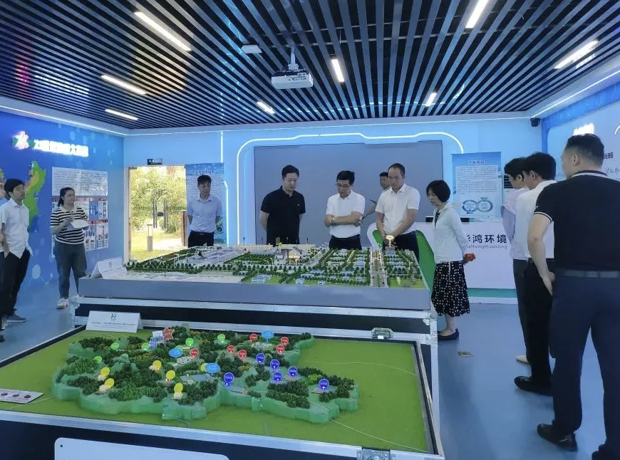 五象新区（自贸试验区南宁片区）管委会向导率队赴乐动体育明阳再生水厂开展生态情形；ぷㄏ畹餮