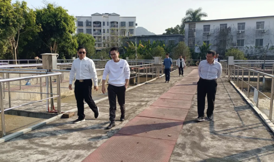 乐动体育水务集团董事长林金华拜见凭祥市向导